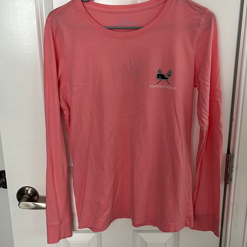 Vineyard Vines lacrosse long sleeve tshirt